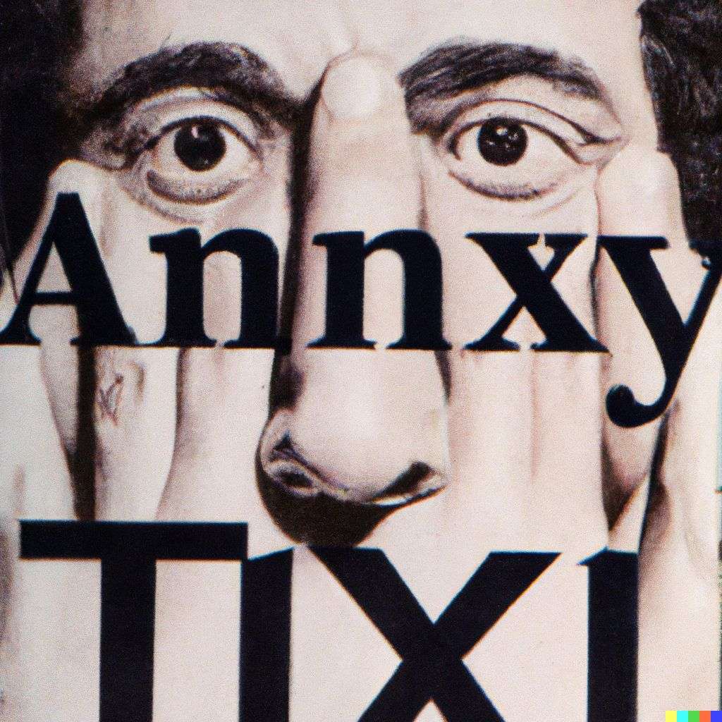 a representation of anxiety, front cover of Time magazine, 2000